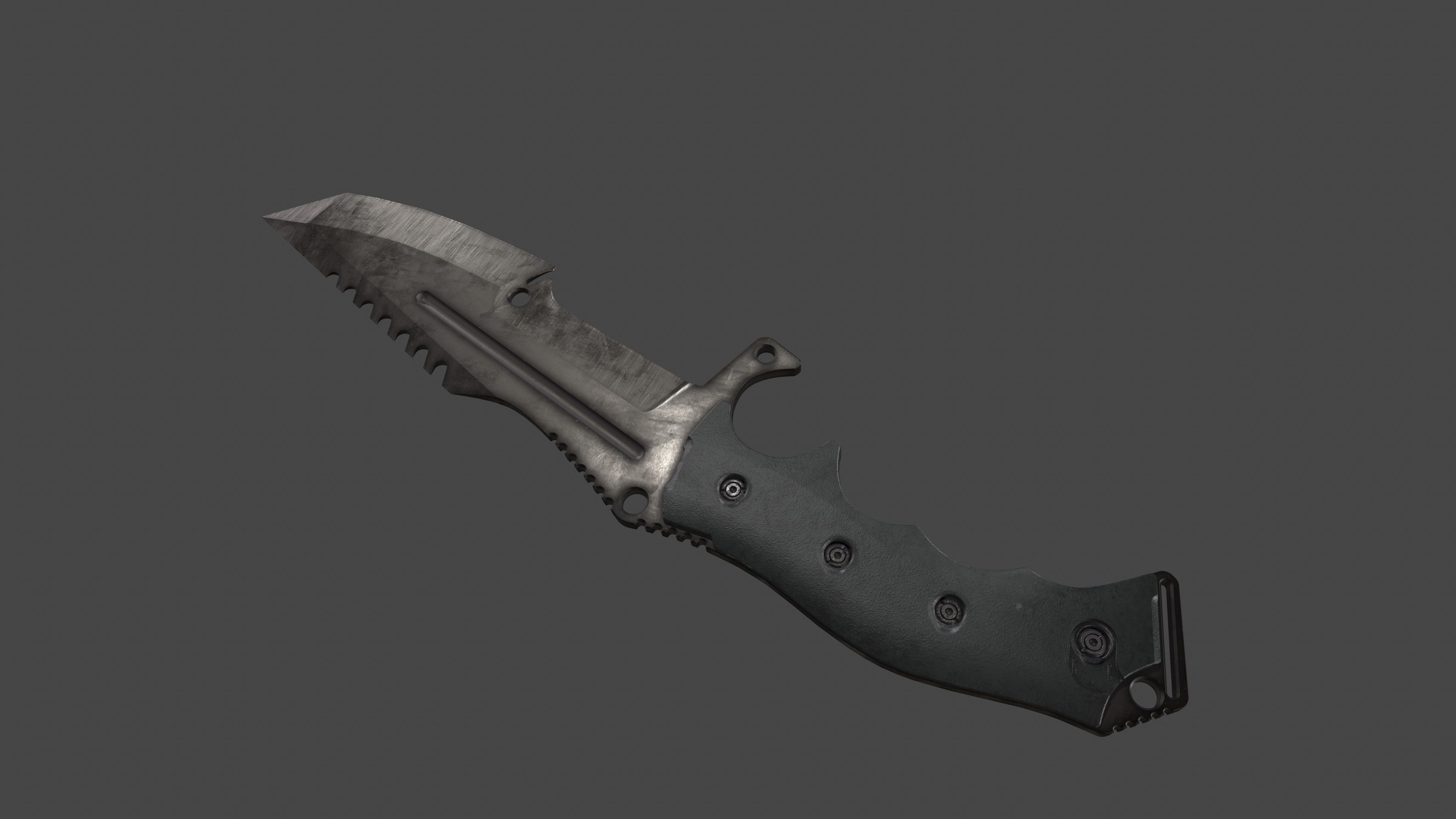 Knifes Pack V1 unity - unreal engine 4 PBR game ready Low-poly 3D model_2