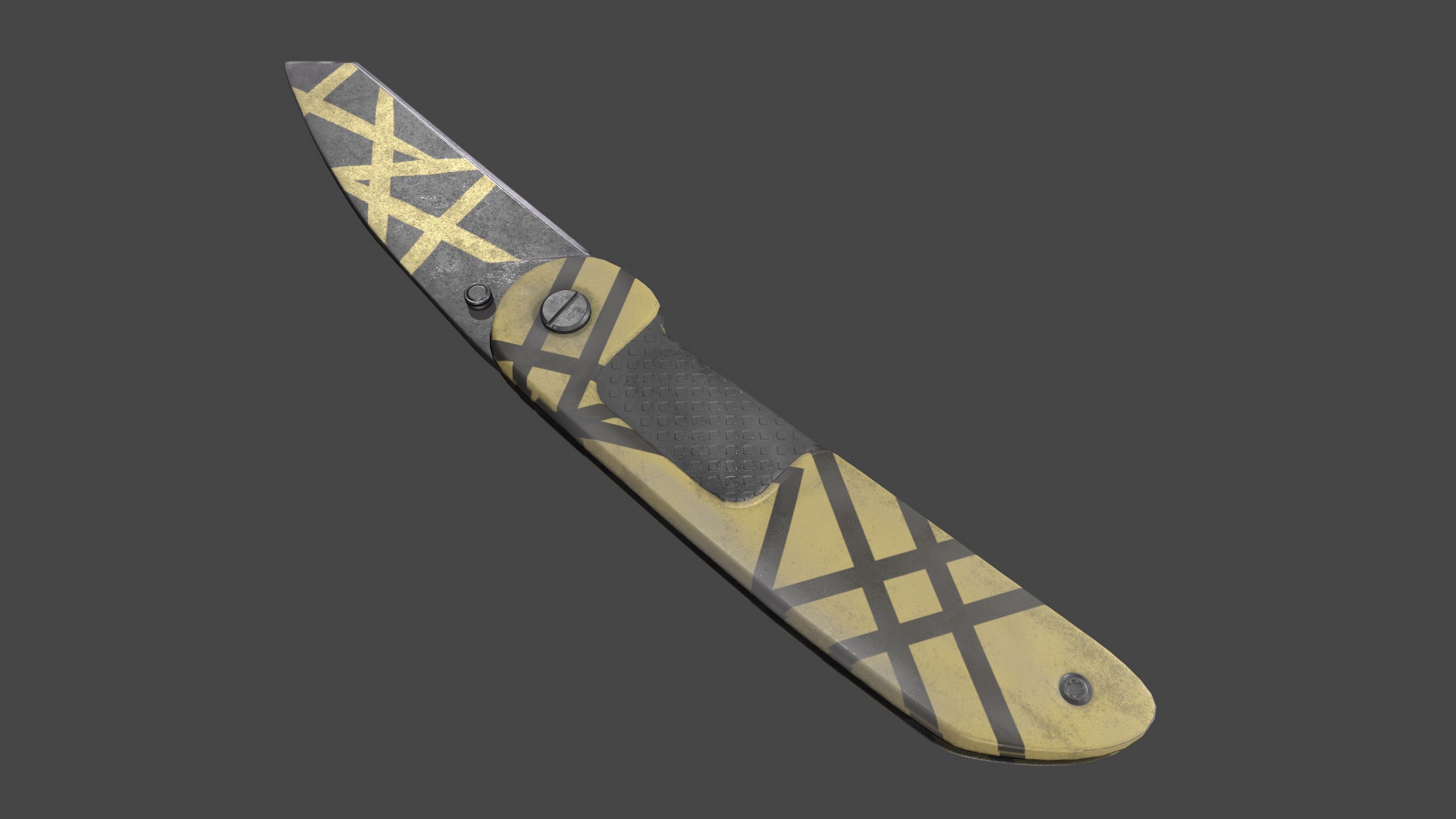 Knifes Pack V1 unity - unreal engine 4 PBR game ready Low-poly 3D model_3