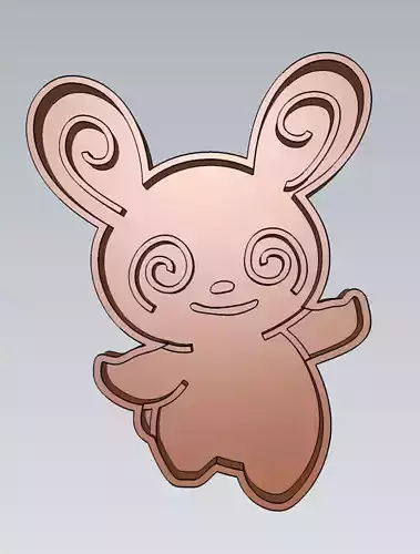 Pokemon Spinda Cookie Cutter Stamp Cake Decorating