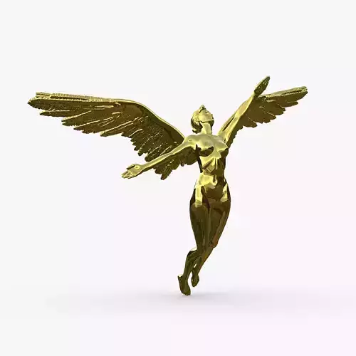 Angel Woman Female model 3D print model
