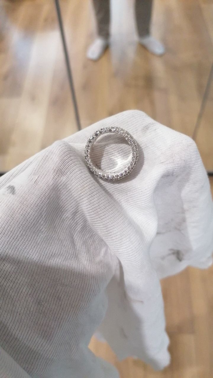 Engagement ring 3D print model_1