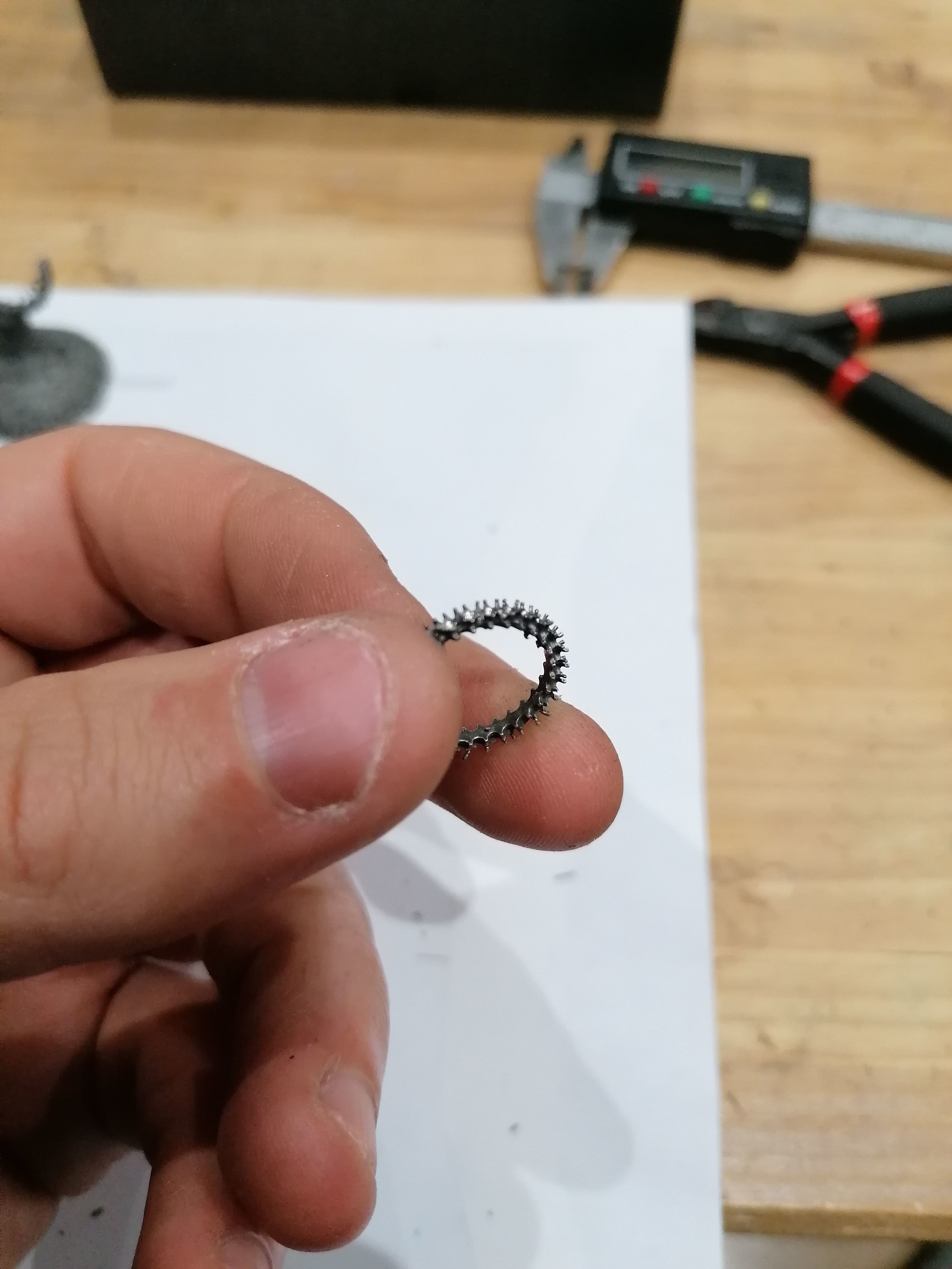 Engagement ring 3D print model_16