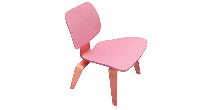 Chair eames Free 3D model