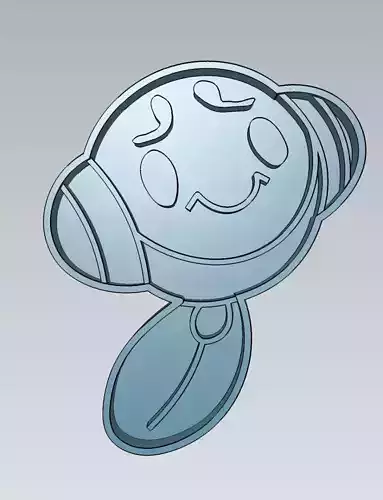 Pokemon Tympole Cookie Cutter Stamp Cake Decorating