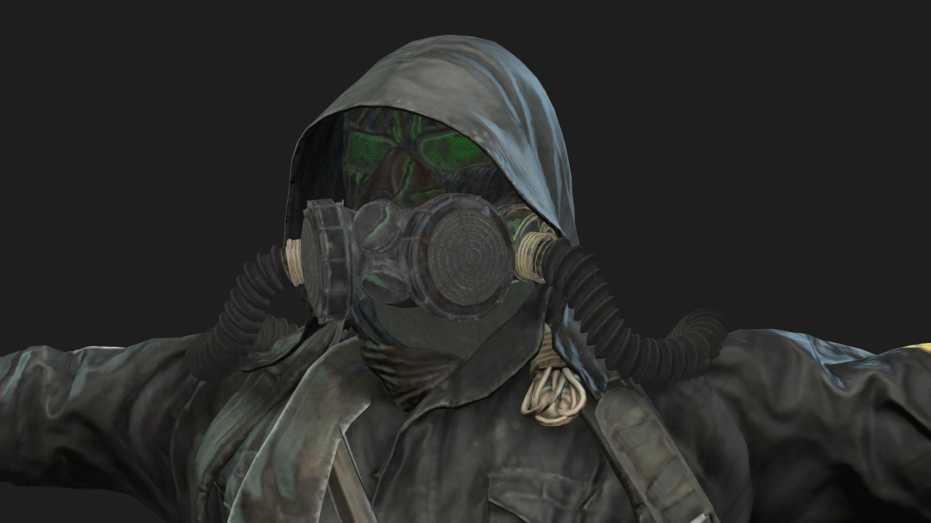 Army Man2 Low-poly 3D model_1