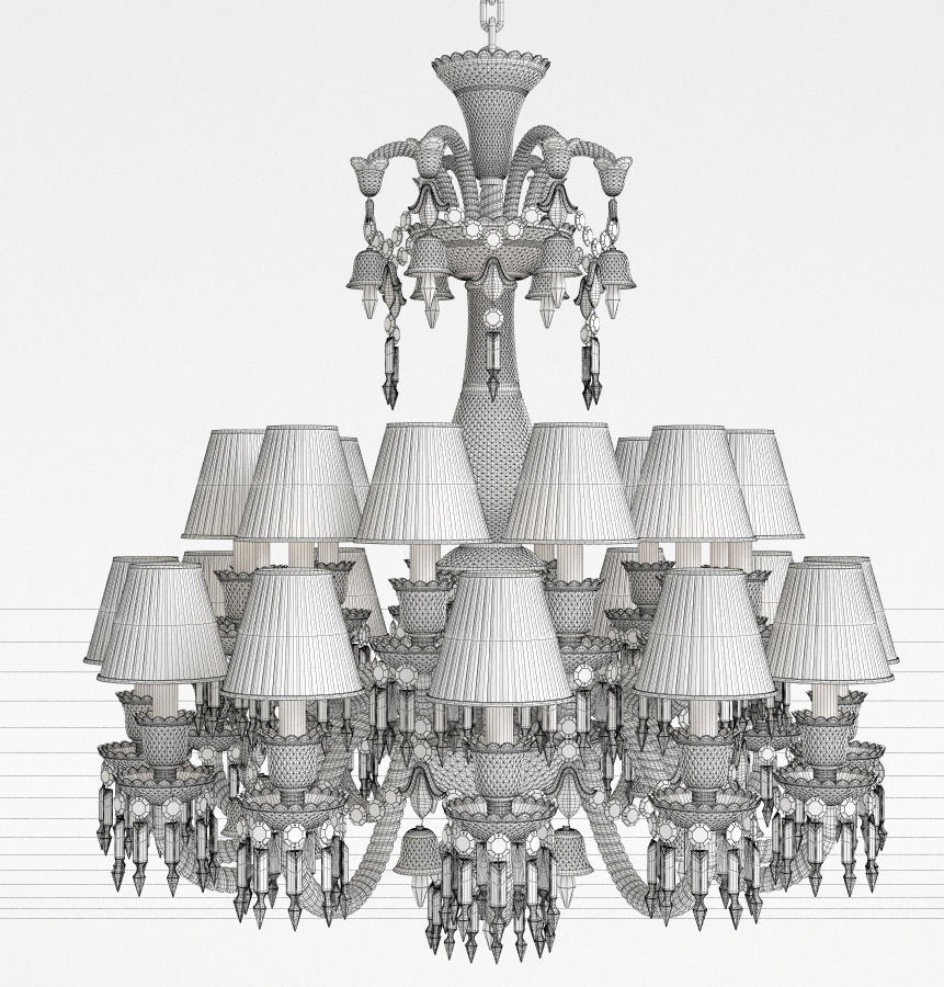 Baccarat Zenith Flou 3D model_3