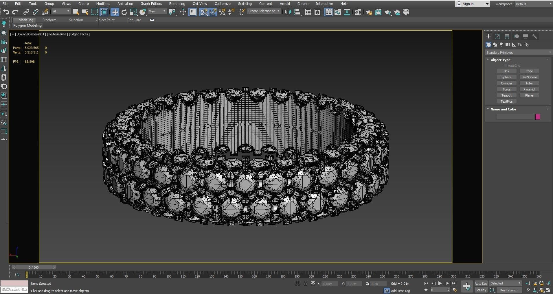 Brilliant ring 3D print model_4