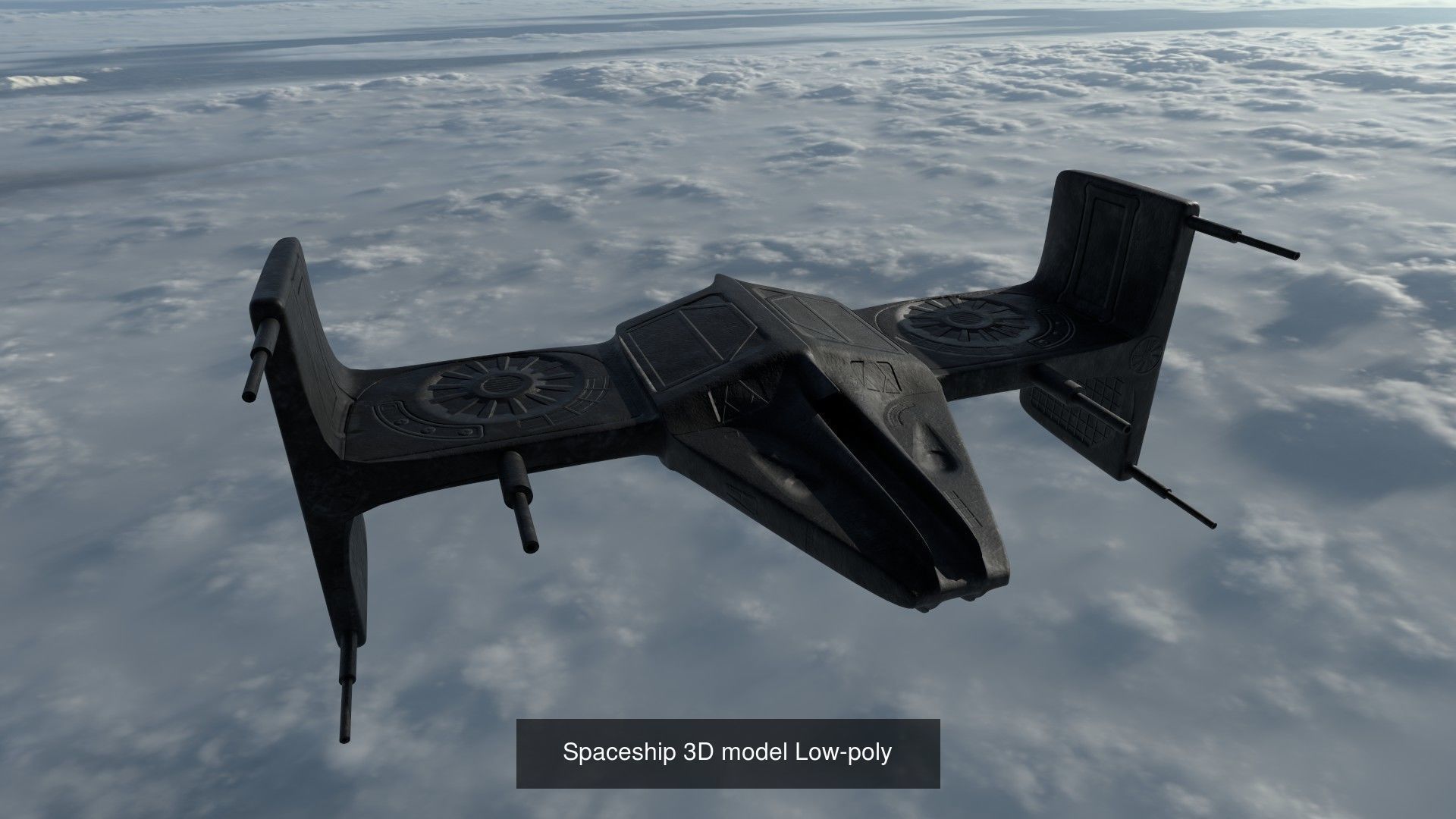 Alien vehicles 3D Model Collection_6