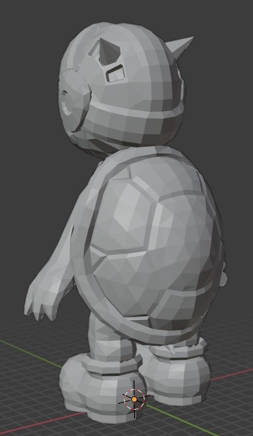 Army Hammer Bro 3D print model_5