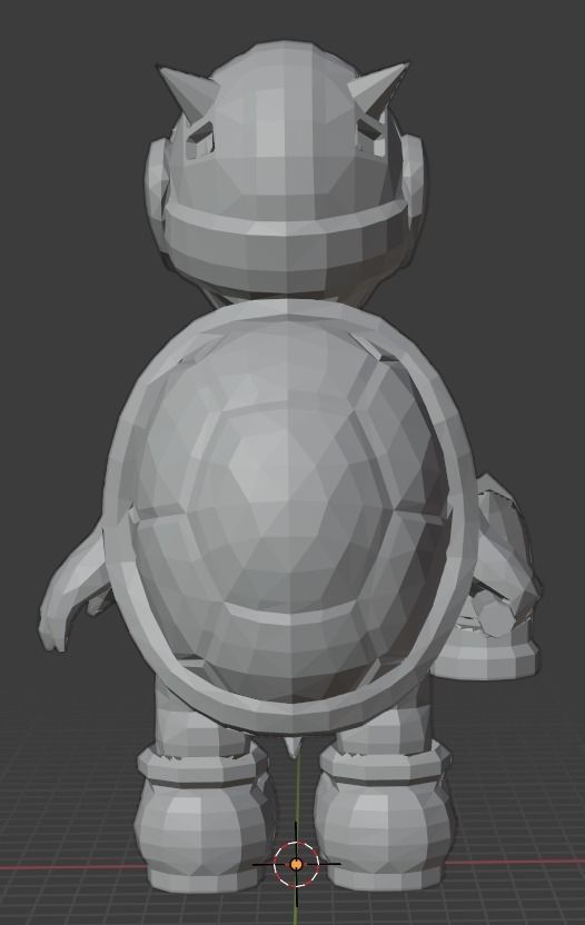 Army Hammer Bro 3D print model_4