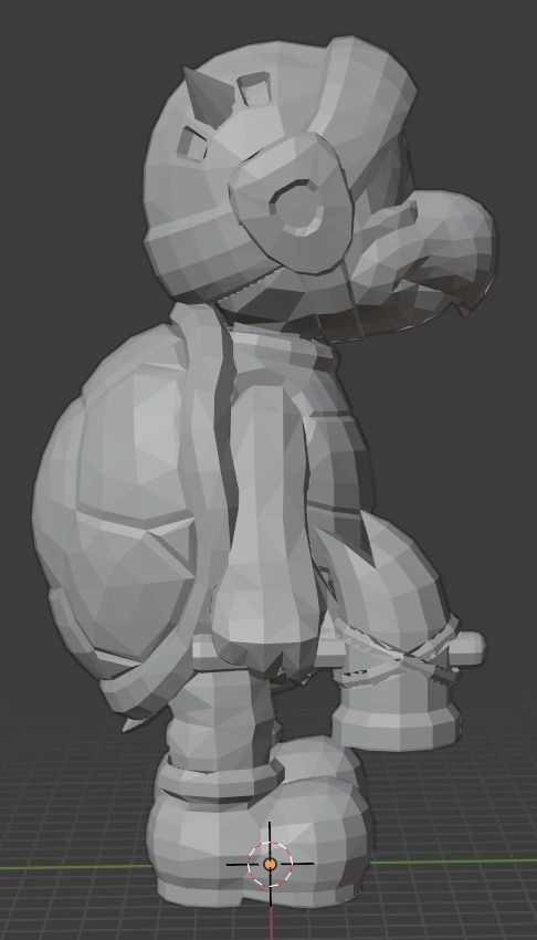 Army Hammer Bro 3D print model_3