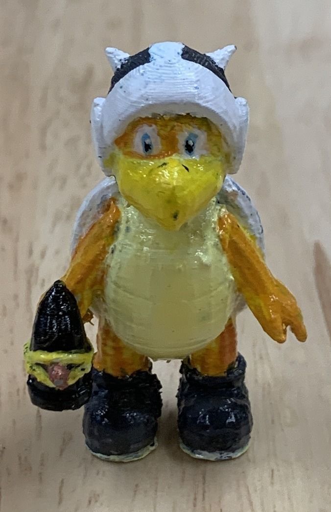 Army Hammer Bro 3D print model_6