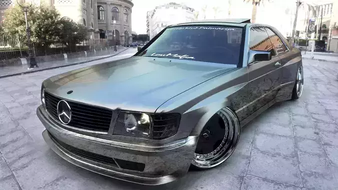 MERCEDES SEC ULTRA WIDE STANCE