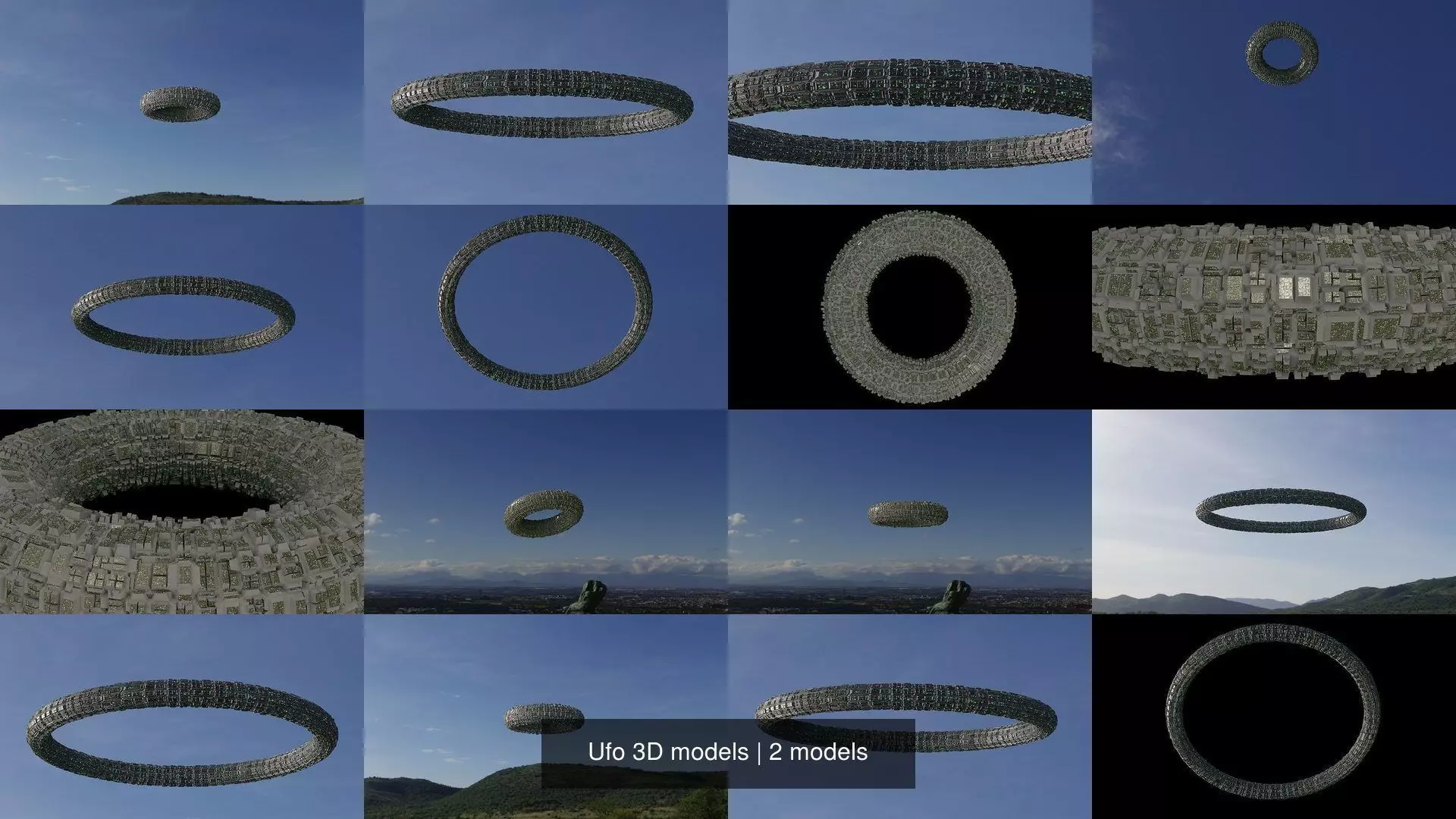 Ufo 3D models 3D Model Collection_2