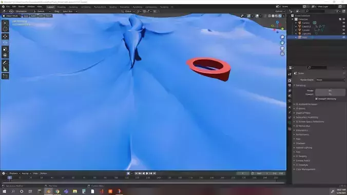 Buoy on the ocean  3D model
