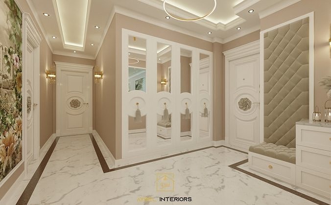 Hallway  2021 3D model