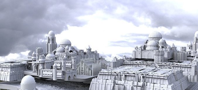 Ancient City 3D model