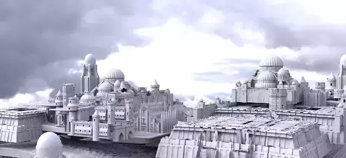 Ancient City 3D model