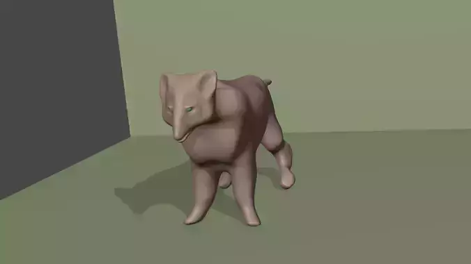 Basic Wolf Sculpt