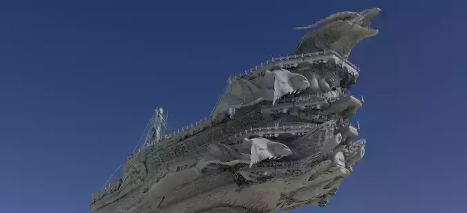 Dragon Zeplin 3D model