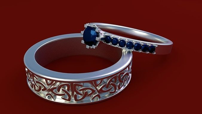 Wedding Ring 3D MODEL 3D model