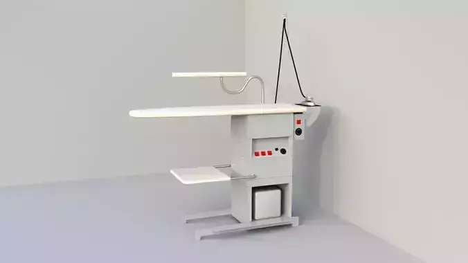 Industrial ironing table