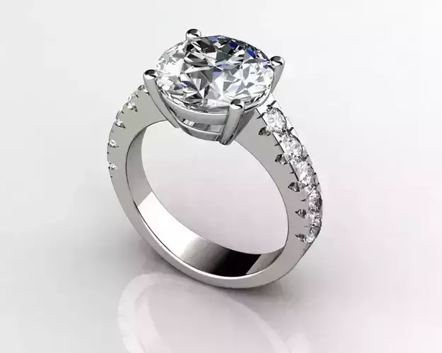 5 Ct Diamond Engagement Ring