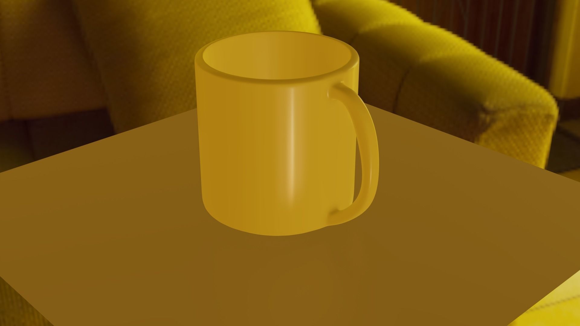 Simple Mug 3D model_7