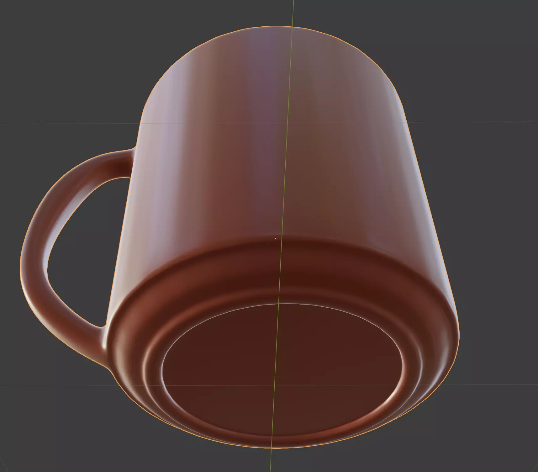 Simple Mug 3D model_0