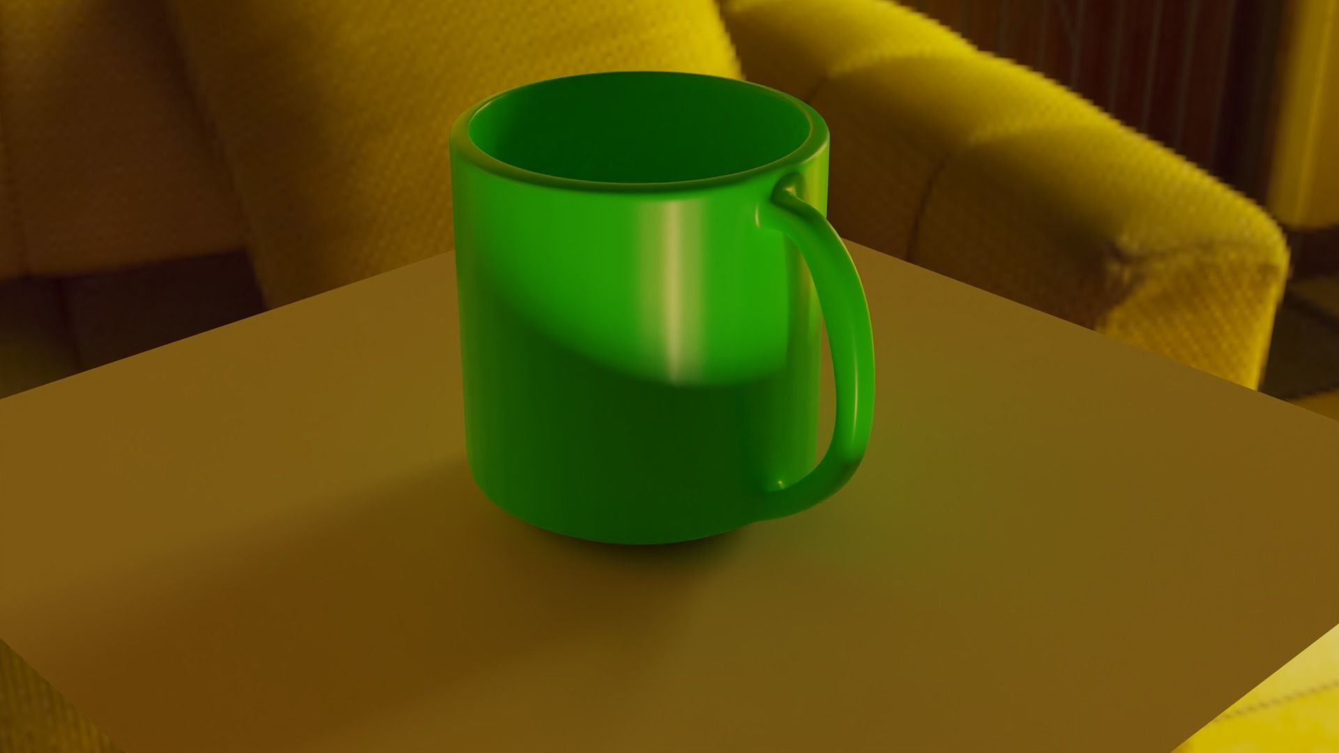 Simple Mug 3D model_4