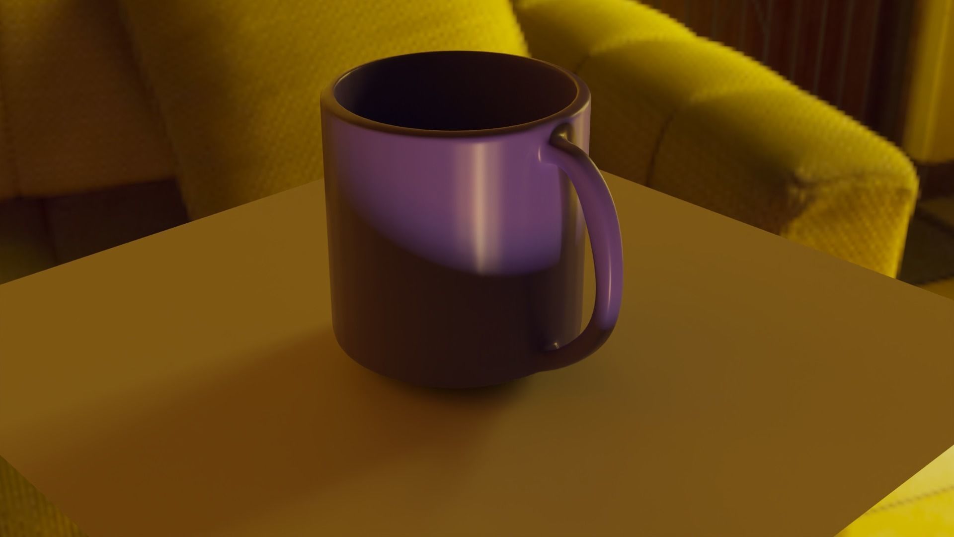 Simple Mug 3D model_3