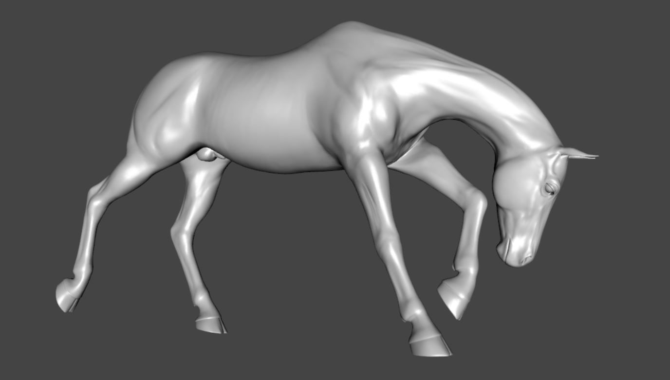 Horse 036 3D print model_10