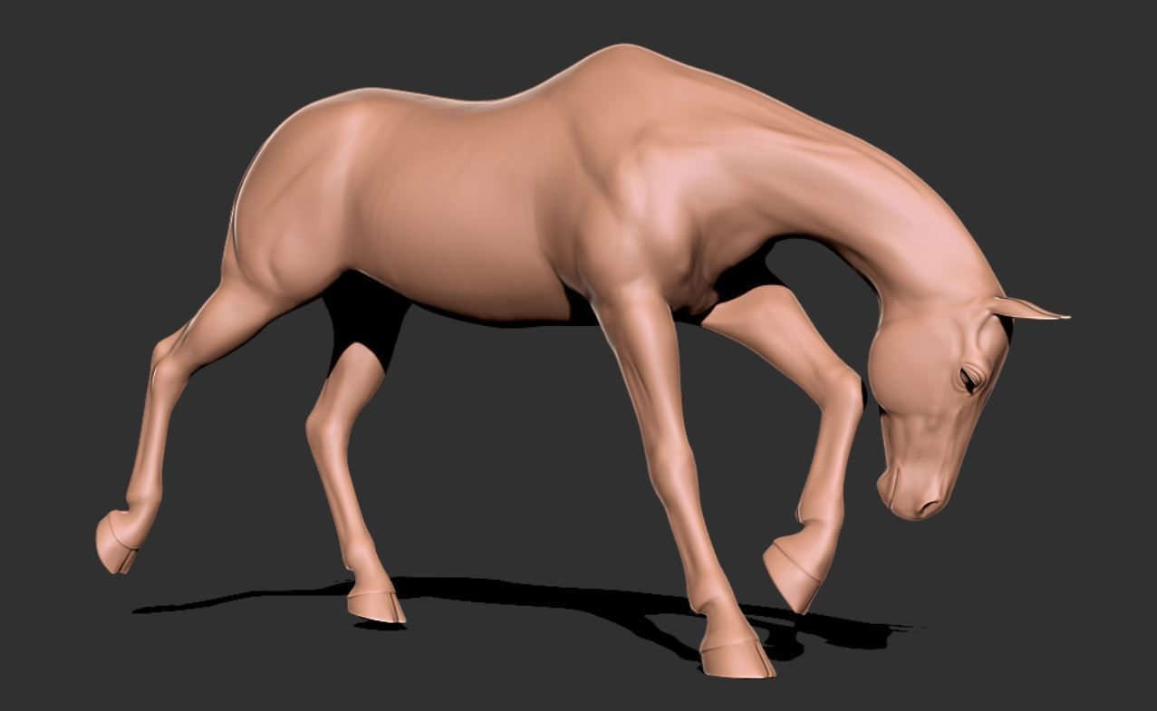 Horse 036 3D print model_9