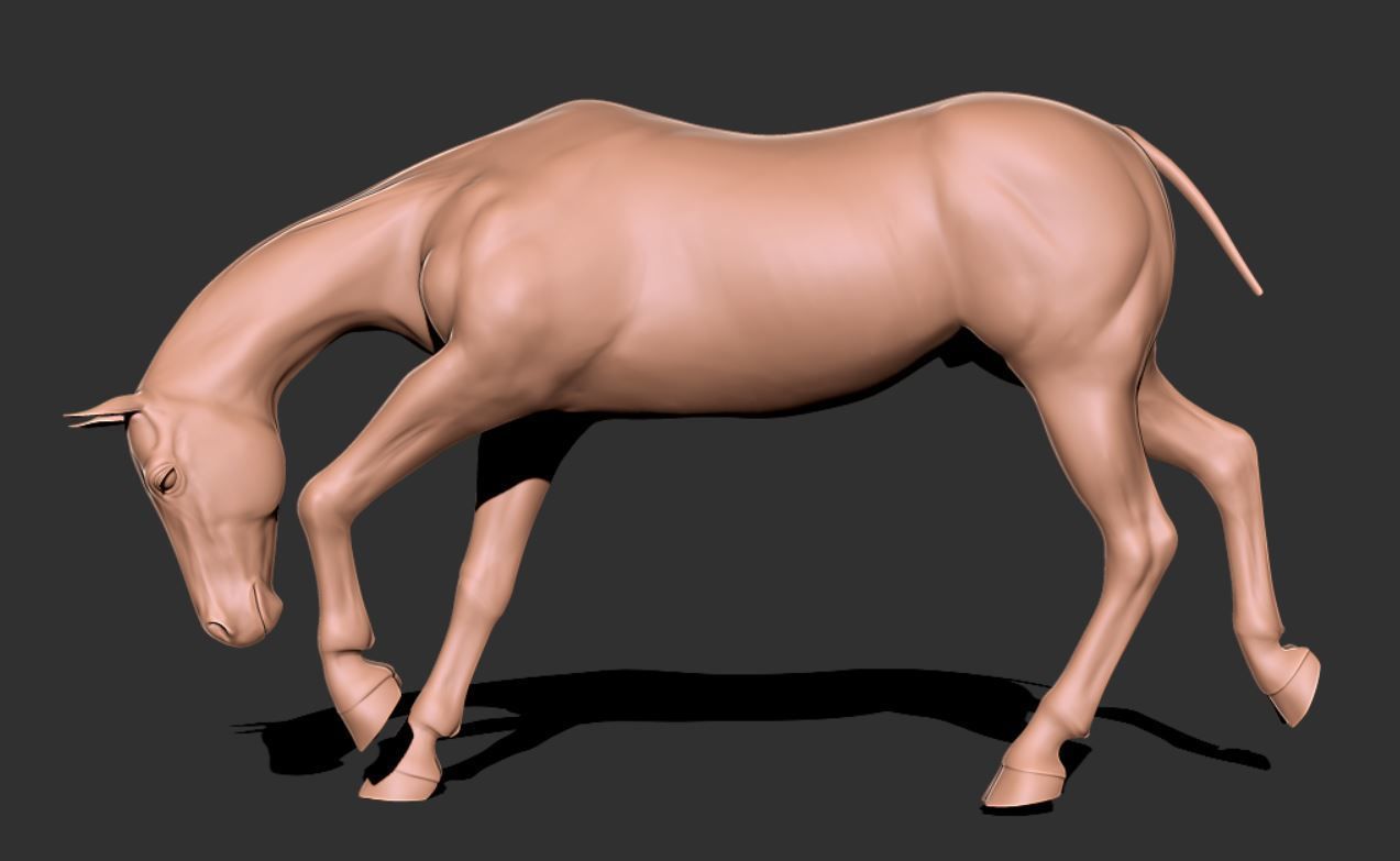 Horse 036 3D print model_4
