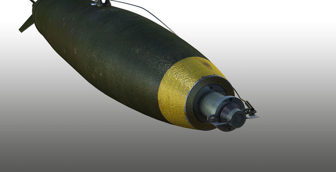 bomb MK 82 3D model