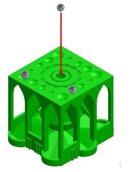 KuG - A Dice you do not Throw 3D print model_2