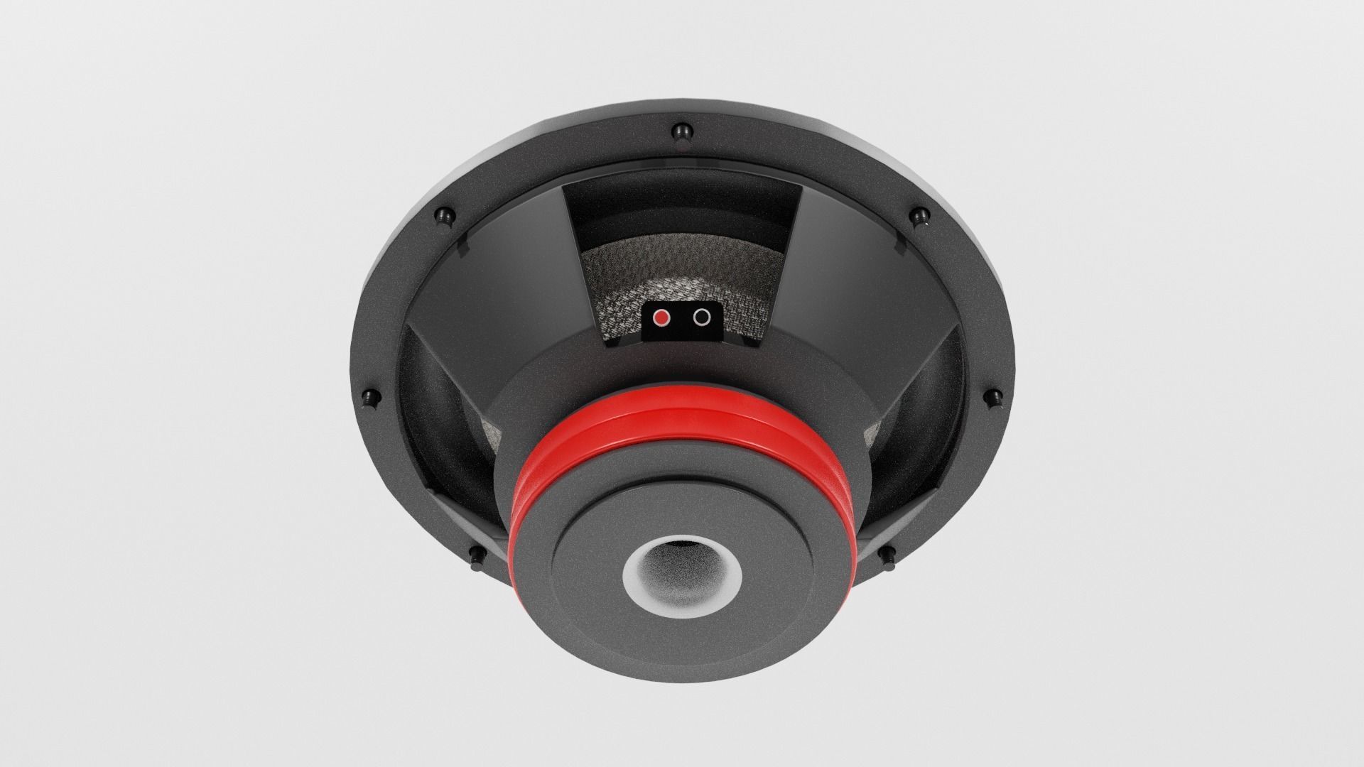 Speaker Woofer Focal Kit - Blender 3d 3D model_17