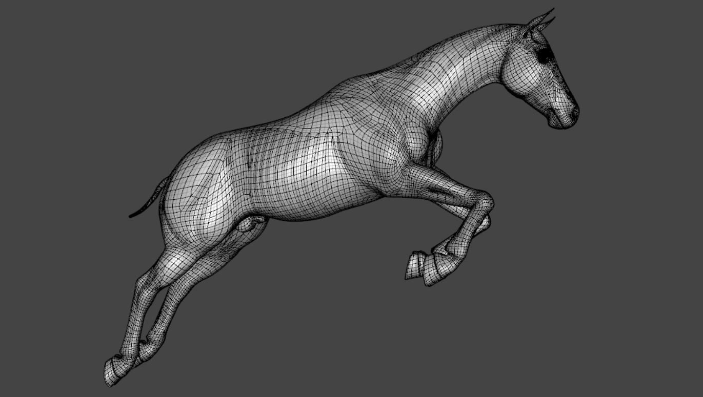 Horse 040 3D print model_12