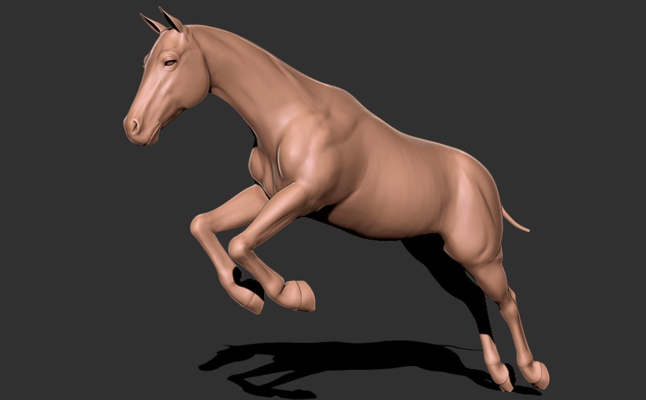 Horse 040 3D print model_7