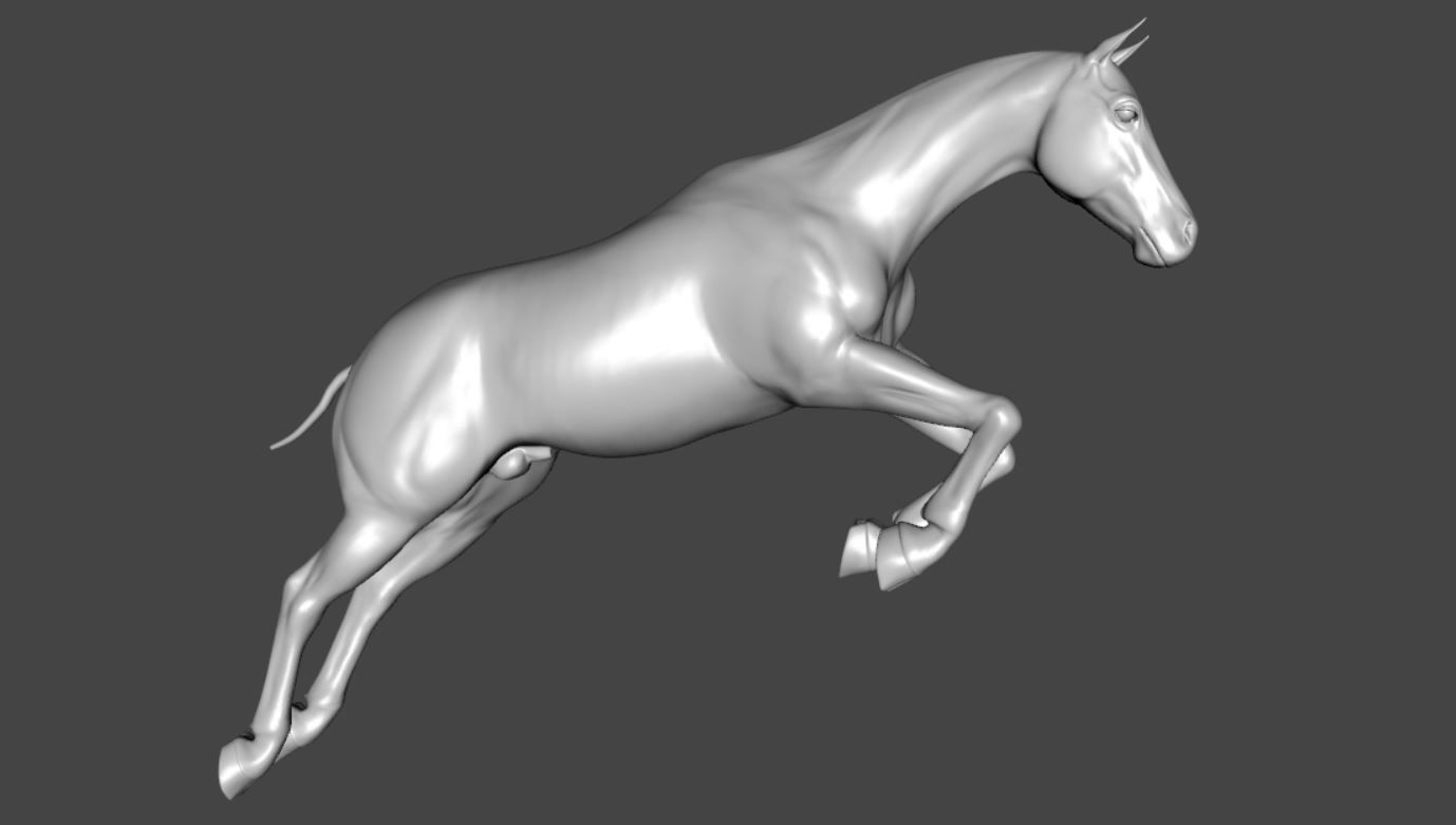 Horse 040 3D print model_10