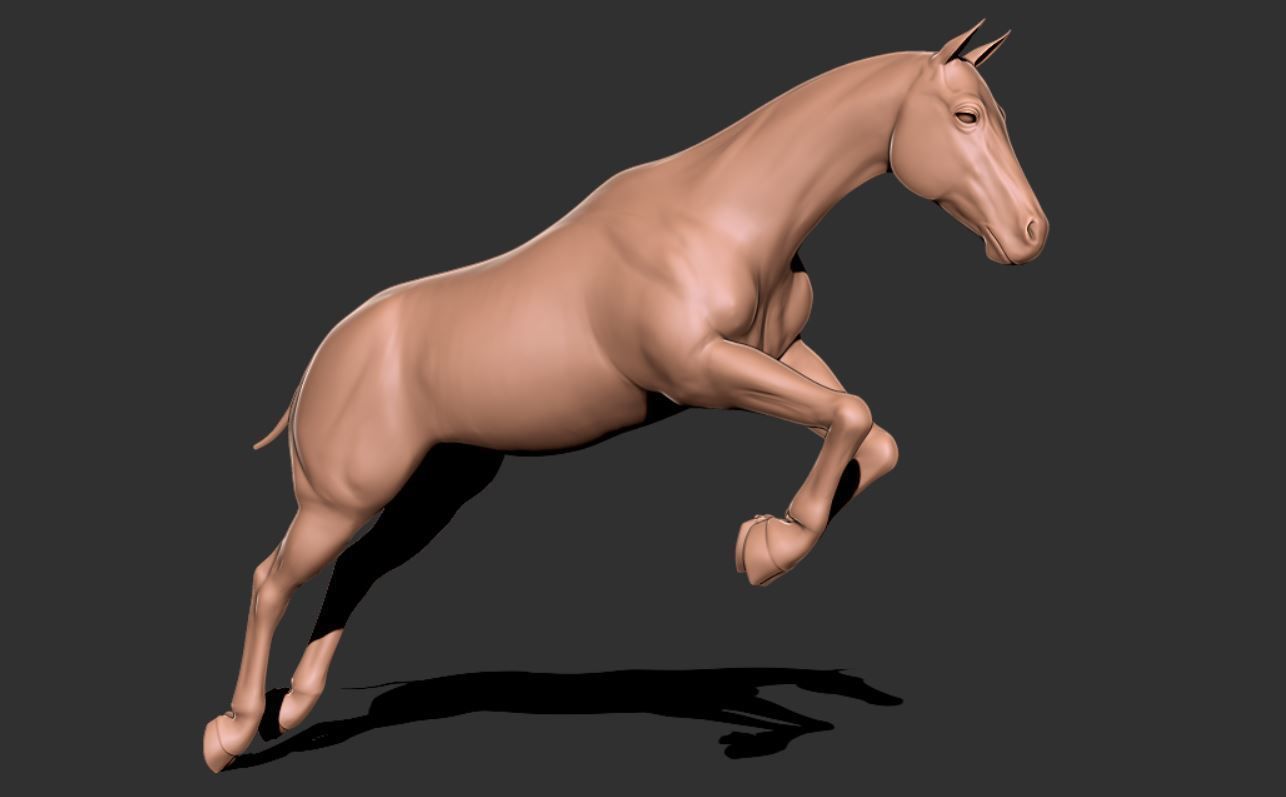 Horse 040 3D print model_1