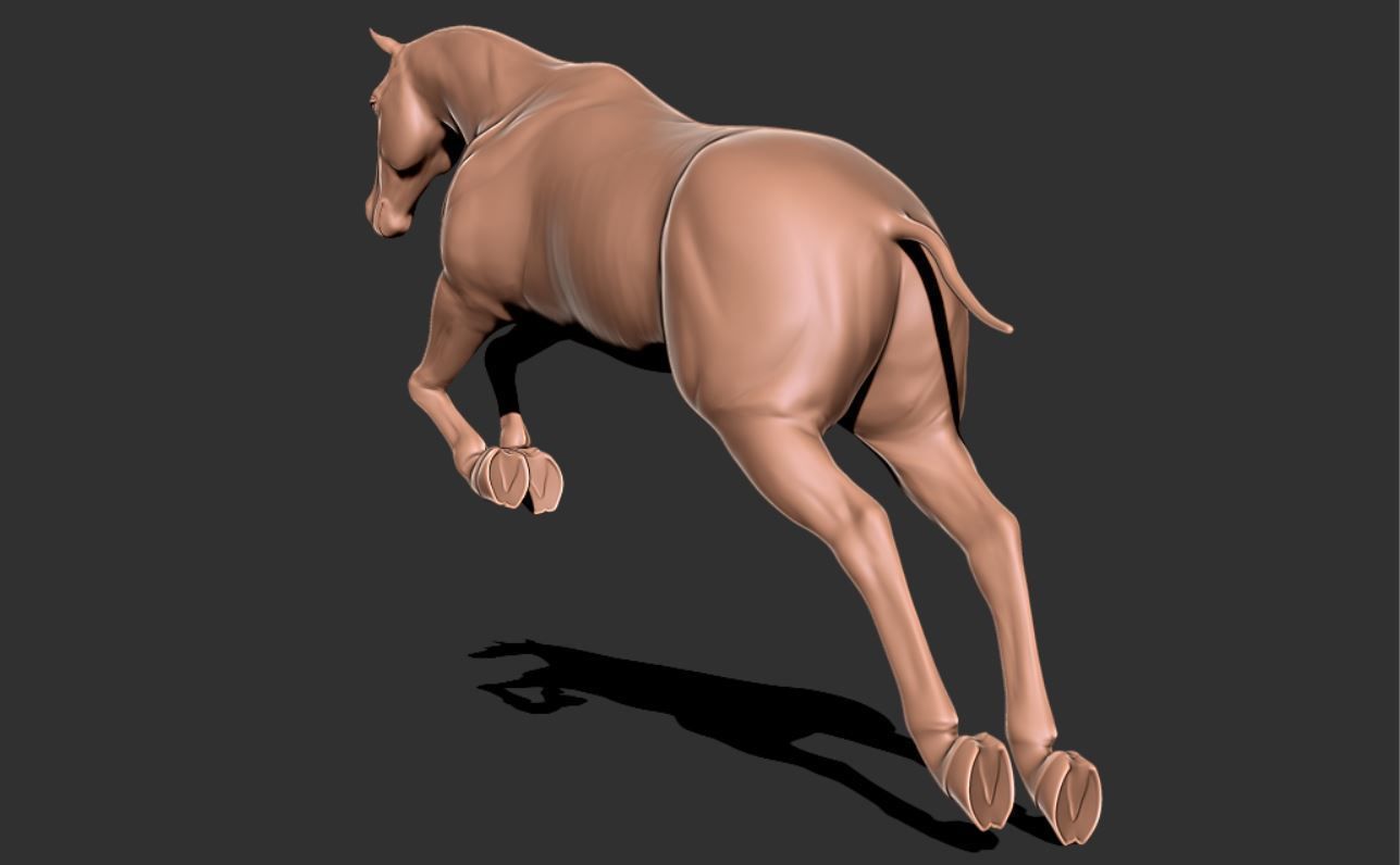 Horse 040 3D print model_5