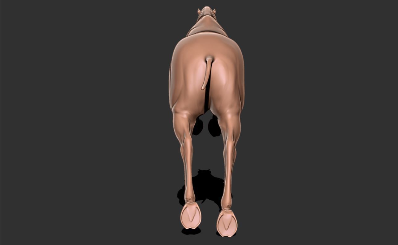 Horse 040 3D print model_4