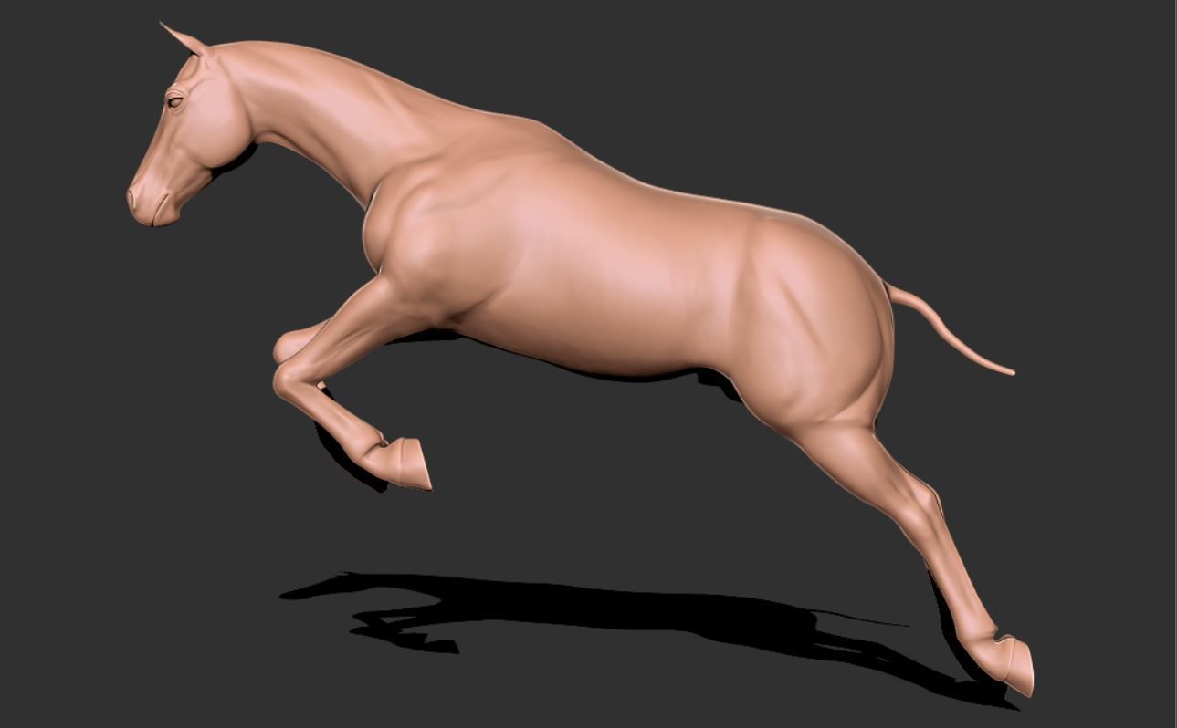 Horse 040 3D print model_6