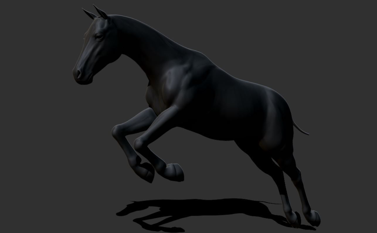 Horse 040 3D print model_9