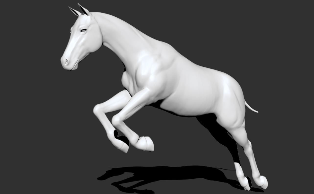 Horse 040 3D print model_8