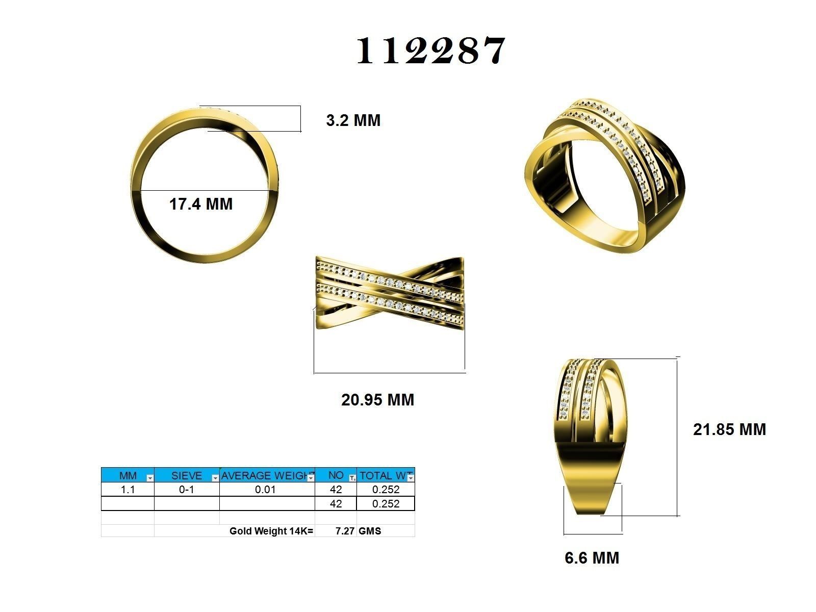 Ring - 112287 3D print model_12