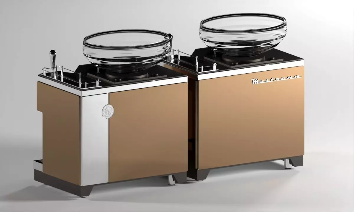 Starbuck Coffee Espresso Machine Low-poly 3D model_0