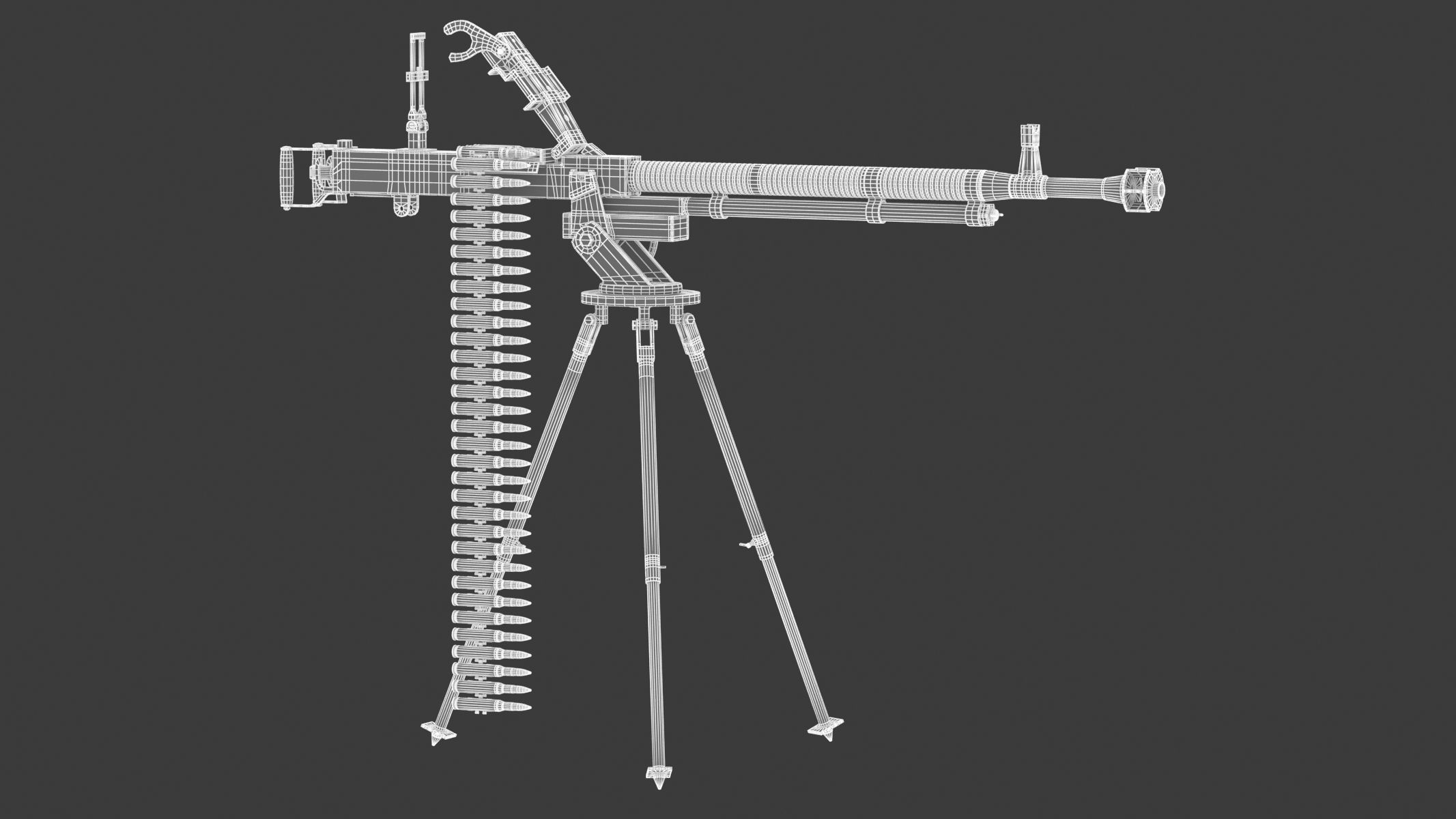 DShK Heavy Machine Gun 3D model_19