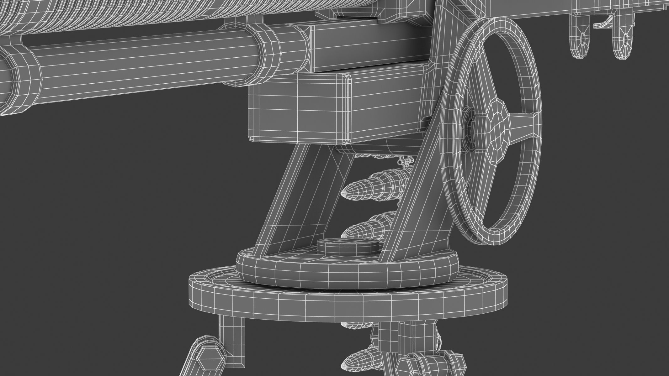 DShK Heavy Machine Gun 3D model_23